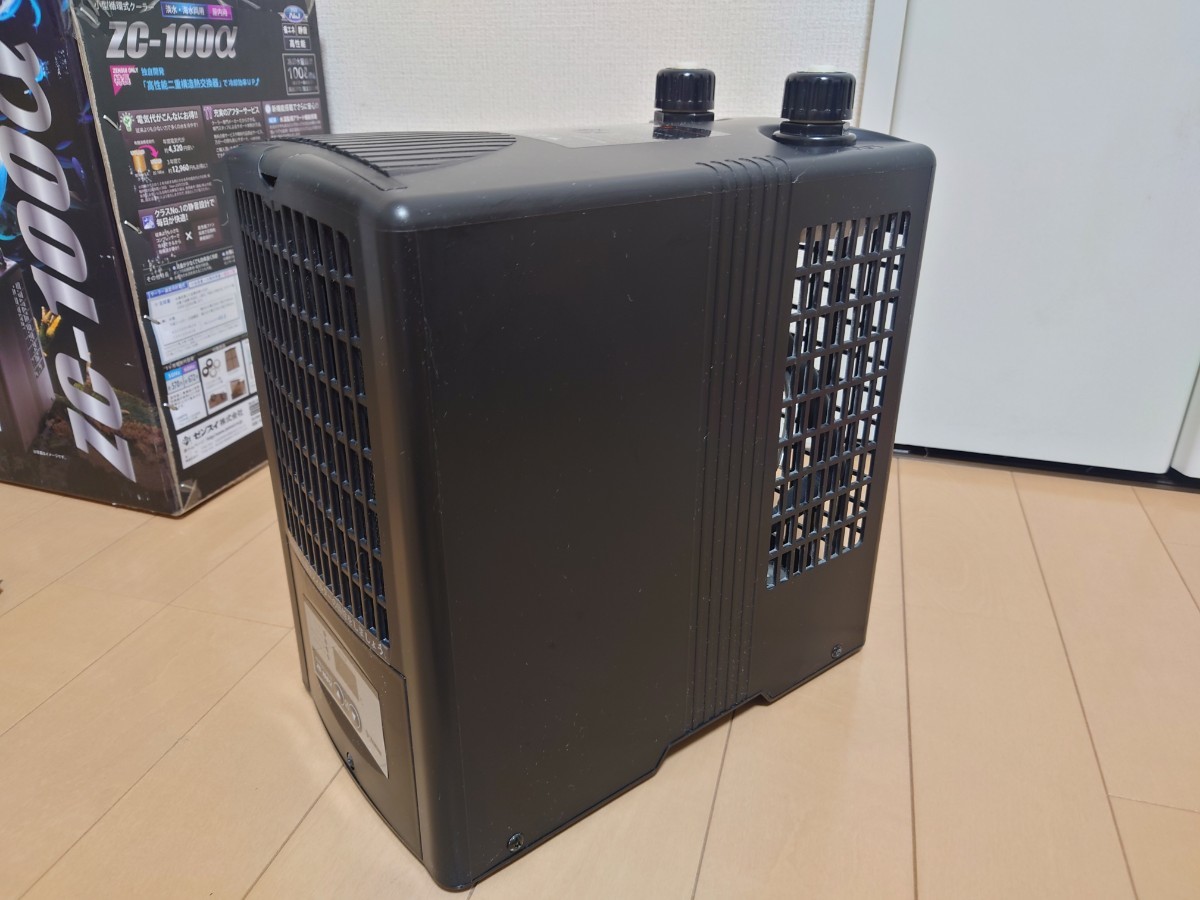 ゼンスイ 水槽用クーラー ZC-100α + テトラ 200Wオートヒーター ゼンスイ 水槽用クーラー ZC-100α + テトラ 200Wオートヒーター