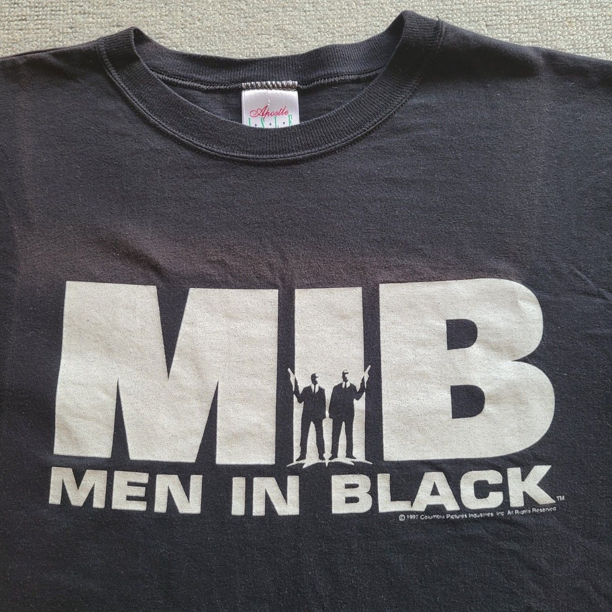 90s 90年代 vintage ビンテージ men in black mib メンインブラック 映画 ムービー Tシャツ 古着