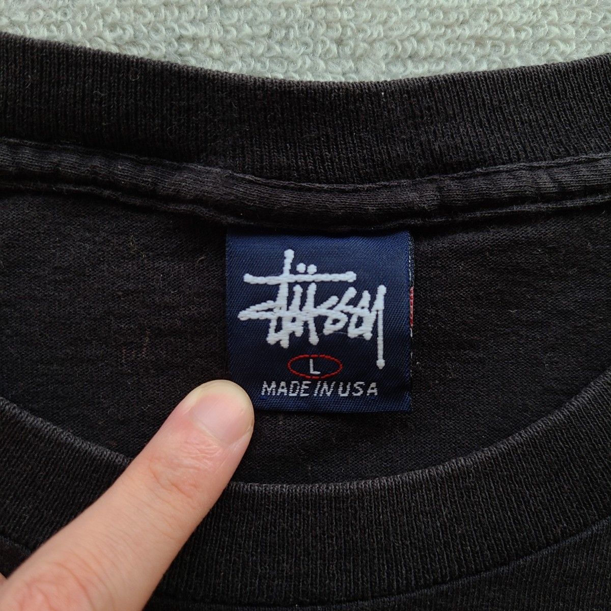 90s vintage stussy ロンT usa製 Tシャツ オールドステューシー 90年代 ビンテージ アメリカ製 古着 