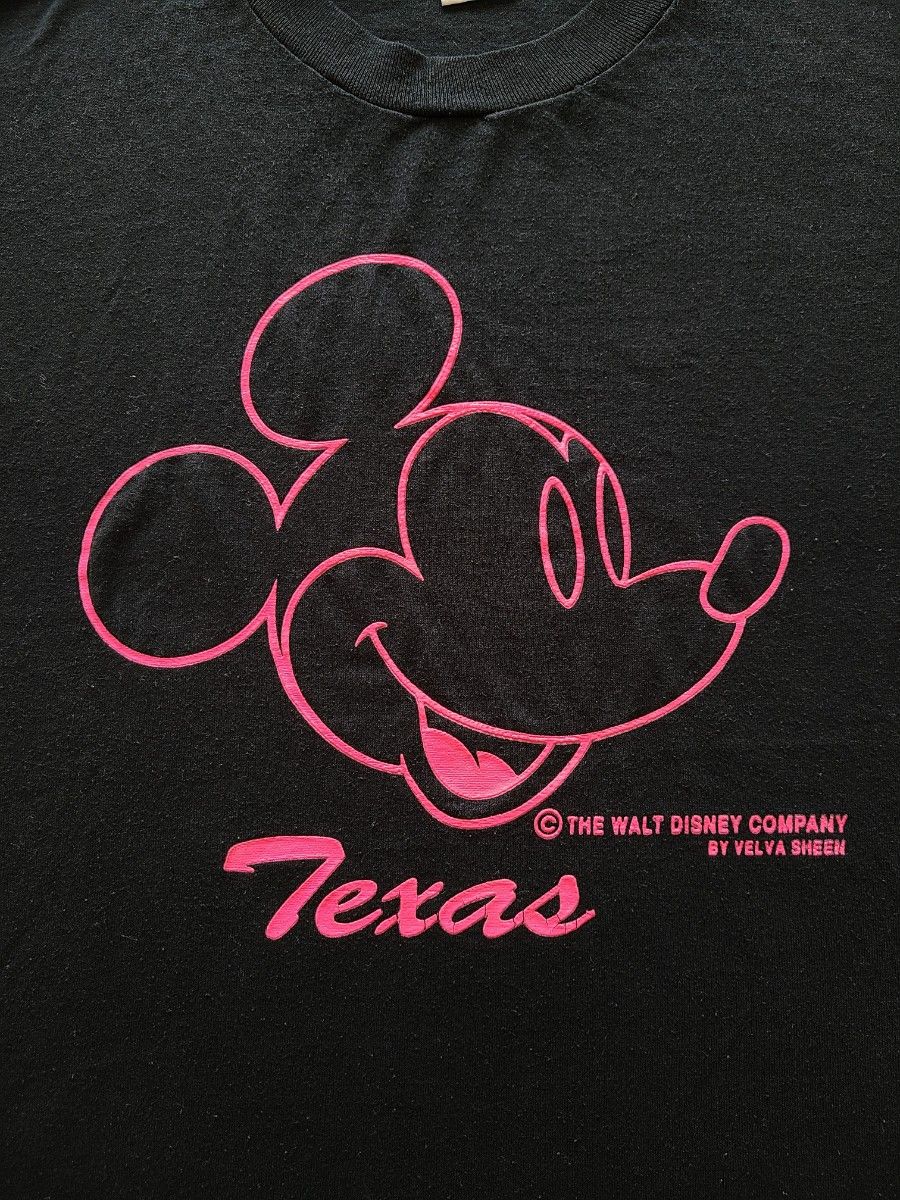 80s 90s vintage ビンテージ Mickey ミッキー Tシャツ disney ディズニー 古着 usa製 アメリカ製