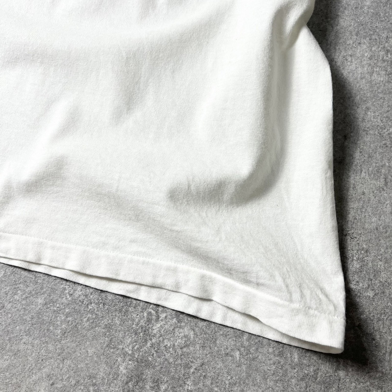 90s USA製 アニマル アート プリント 半袖 Tシャツ XL / 90年代 アメリカ製 オールド シングル ステッチ ホワイト 白 ピューマ_画像7