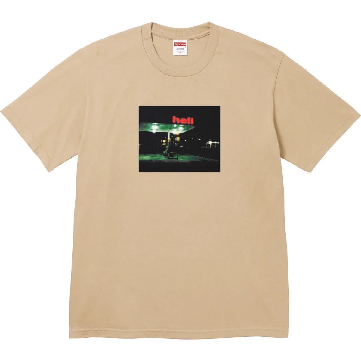 Supreme Hell Tee Khaki Medium シュプリーム ヘル Tシャツ カーキ M