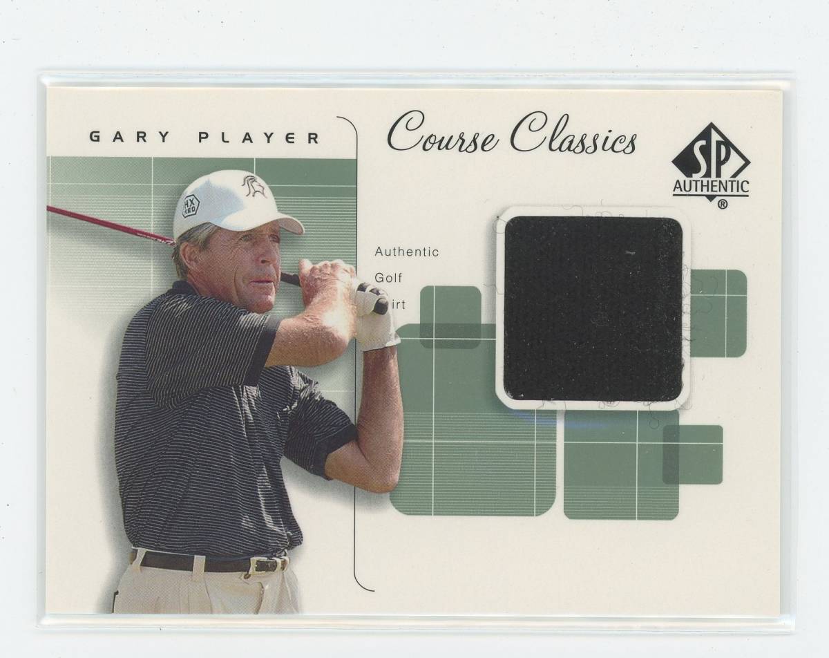 【GARY PLAYER】GOLF 2002 SP Authentic Course Classics Game-Used Shirt Cards_画像1