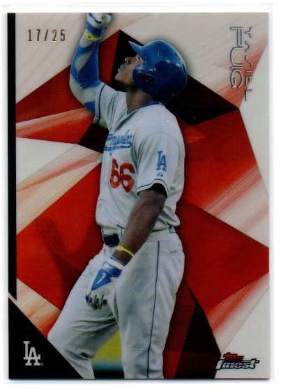 【YASIEL PUIG】2015 Finest Orange Refractors #83 [17/25]_画像1