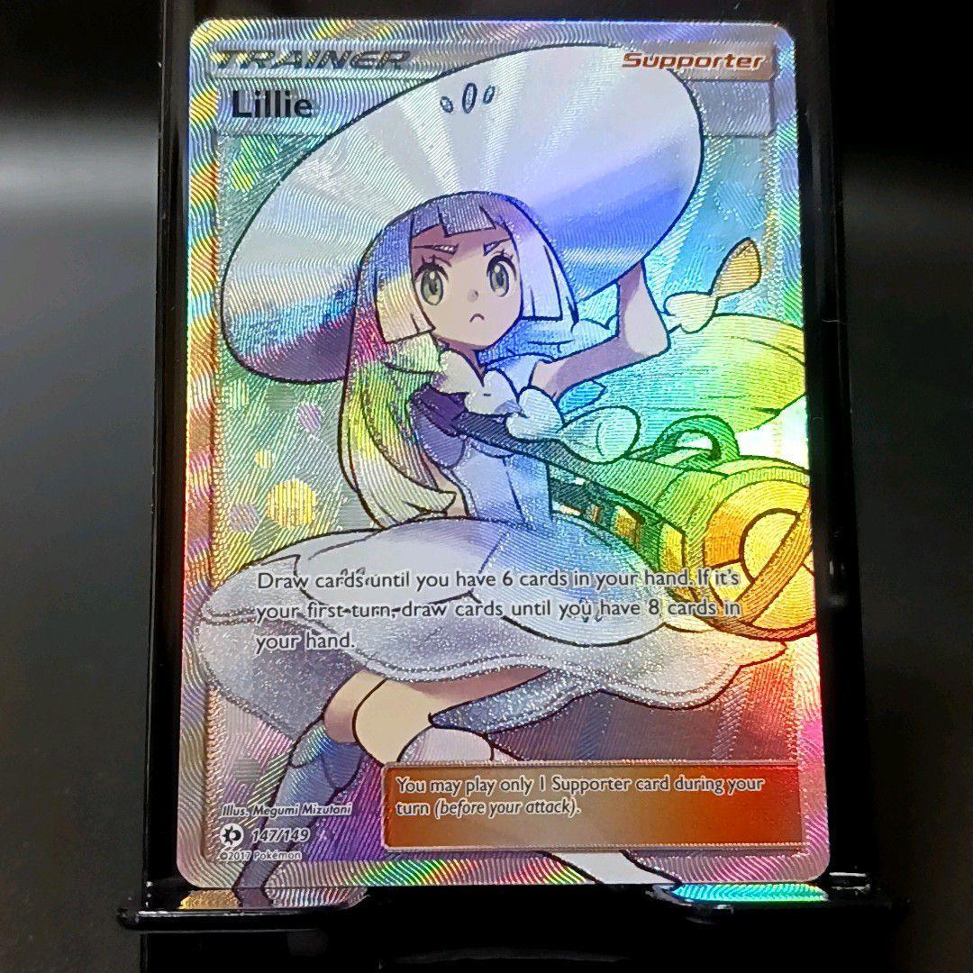 正規品】帽子リーリエ SR 147/149 英語 Sun & Moon 147/149 Lillie