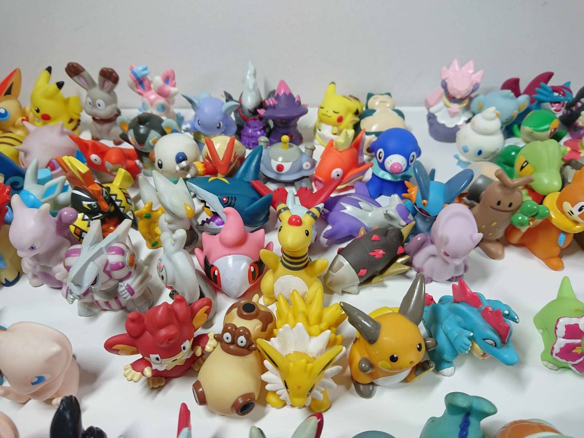 ポケモン指人形 330個 ポケモンキッズ ソフビ フィギュア クリア含む
