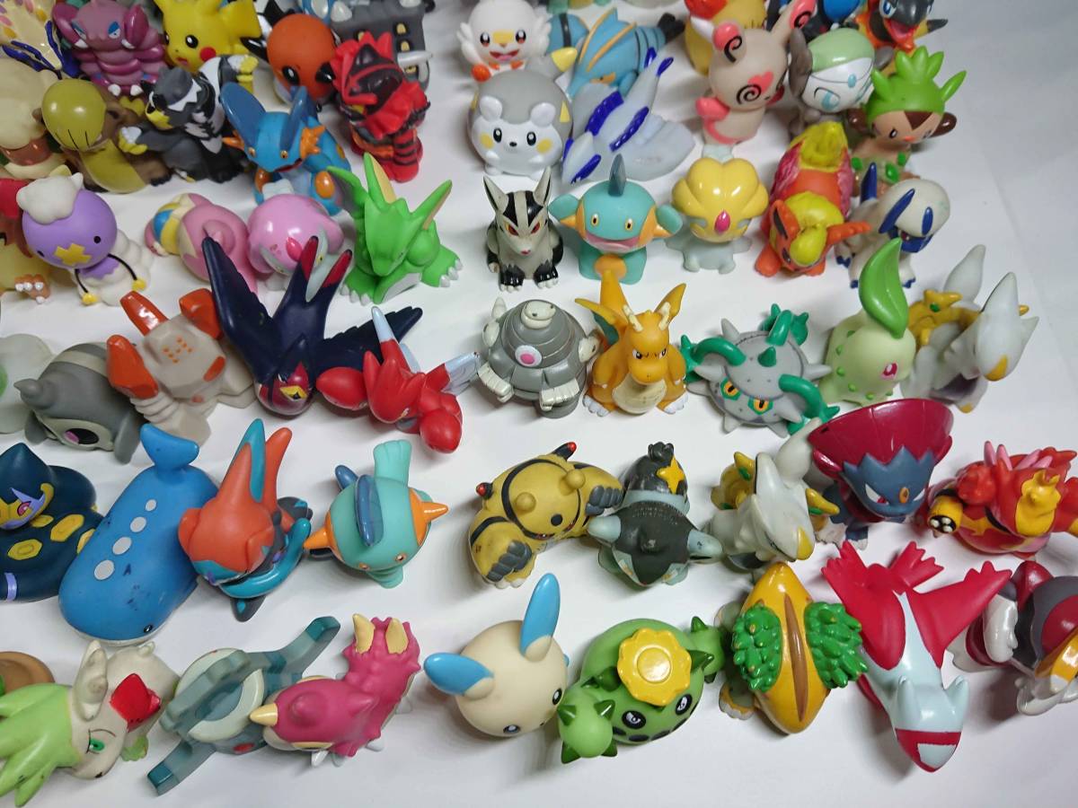 ポケモン指人形 330個 ポケモンキッズ ソフビ フィギュア クリア含む