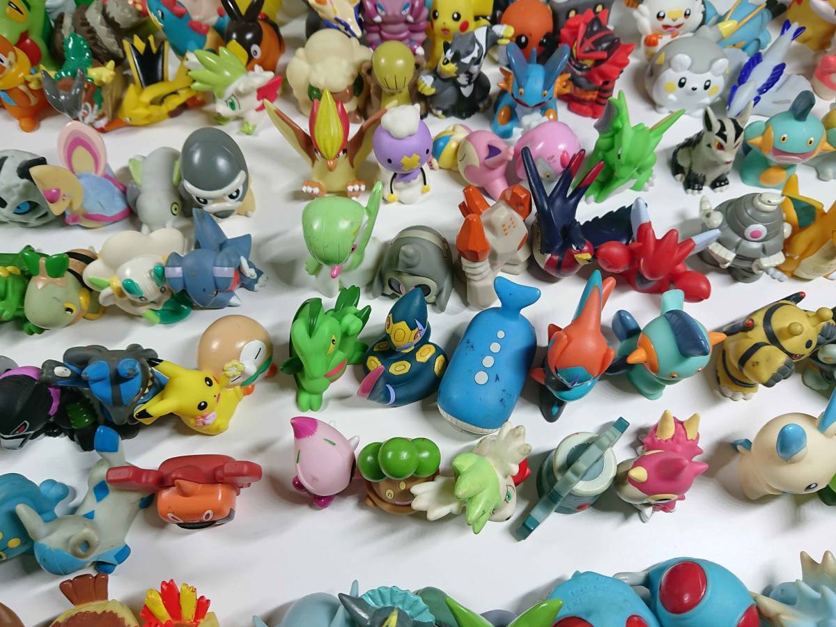ポケモン指人形 330個 ポケモンキッズ ソフビ フィギュア クリア含む