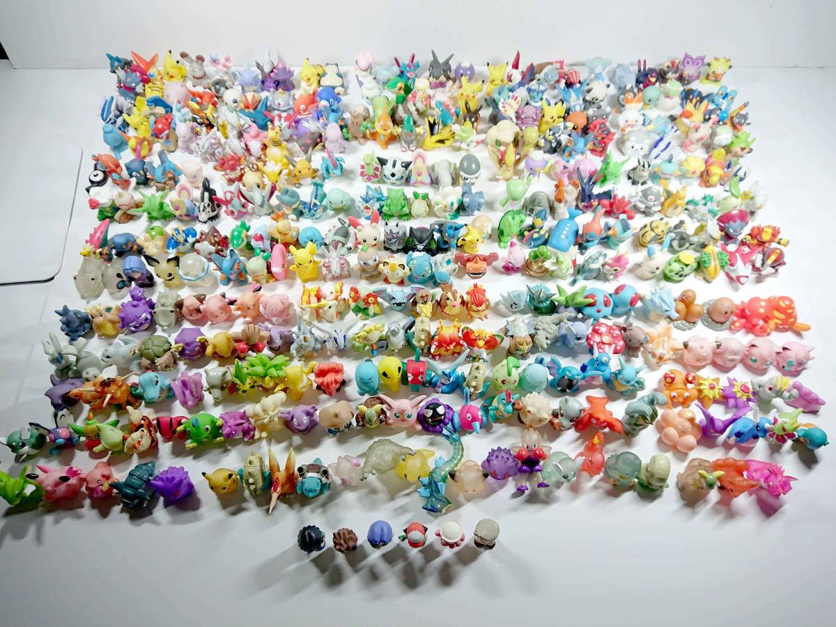 ポケモン指人形 330個 ポケモンキッズ ソフビ フィギュア クリア含む