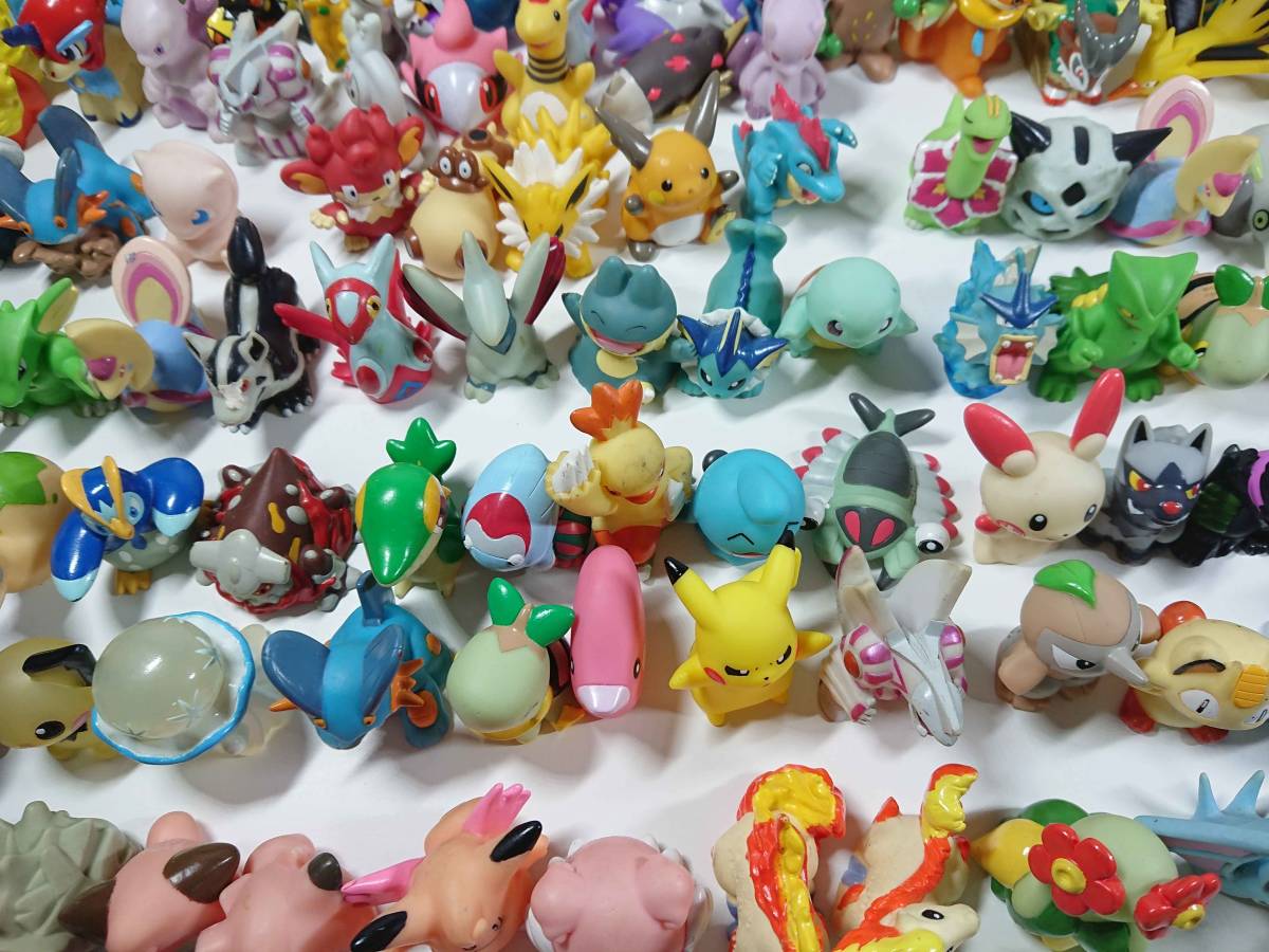 ポケモン指人形 330個 ポケモンキッズ ソフビ フィギュア クリア含む