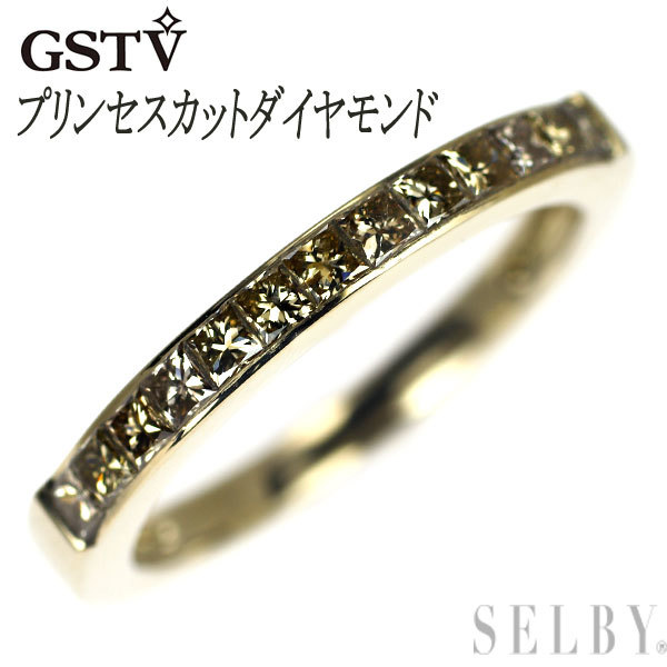 正式的 GSTV K18BG SELBY 出品6週目 最終 ハーフエタニティ リング