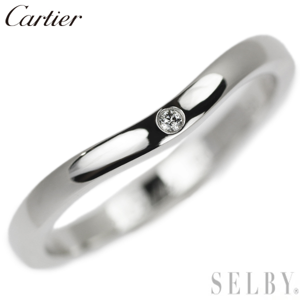 新年の贈り物 3332T【本物保証】 Cartier カルティエ PT950