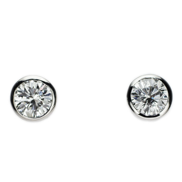 国内配送】 新品 VG SI2 F/H 1.123ct ピアス ダイヤモンド Pt900 Pt950
