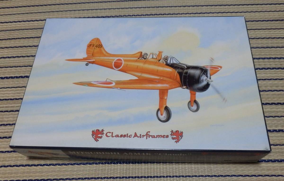 クラシックエアフレーム 1/48 mitsubishi A5M4K Claude (二式
