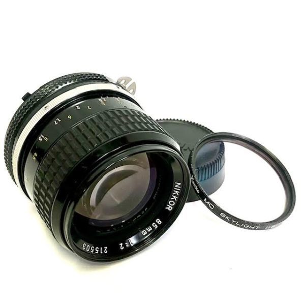 仙6【レンズ】Nikon NIKKOR 85mm 1:2 ニコン / Kenko MC SKYLIGHT 52ｍｍ レンズフィルター
