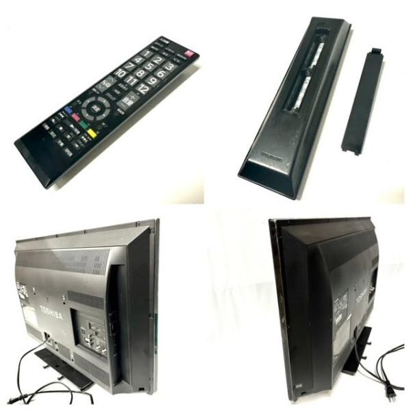 仙4　東芝 REGZA 32S8 液晶カラーテレビ 32V型 リモコン付き miniB-CASカード付 TOSHIBA レグザ テレビ ミニB-CASカード_画像7