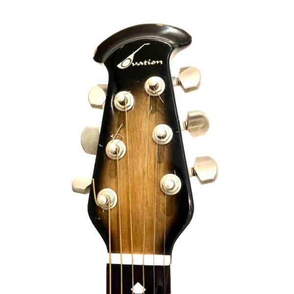 仙46　Ovation 1712 Custom Balladeer アコースティックギター アコギ エレアコ オベーション 弦楽器 ハードケース付き_画像5