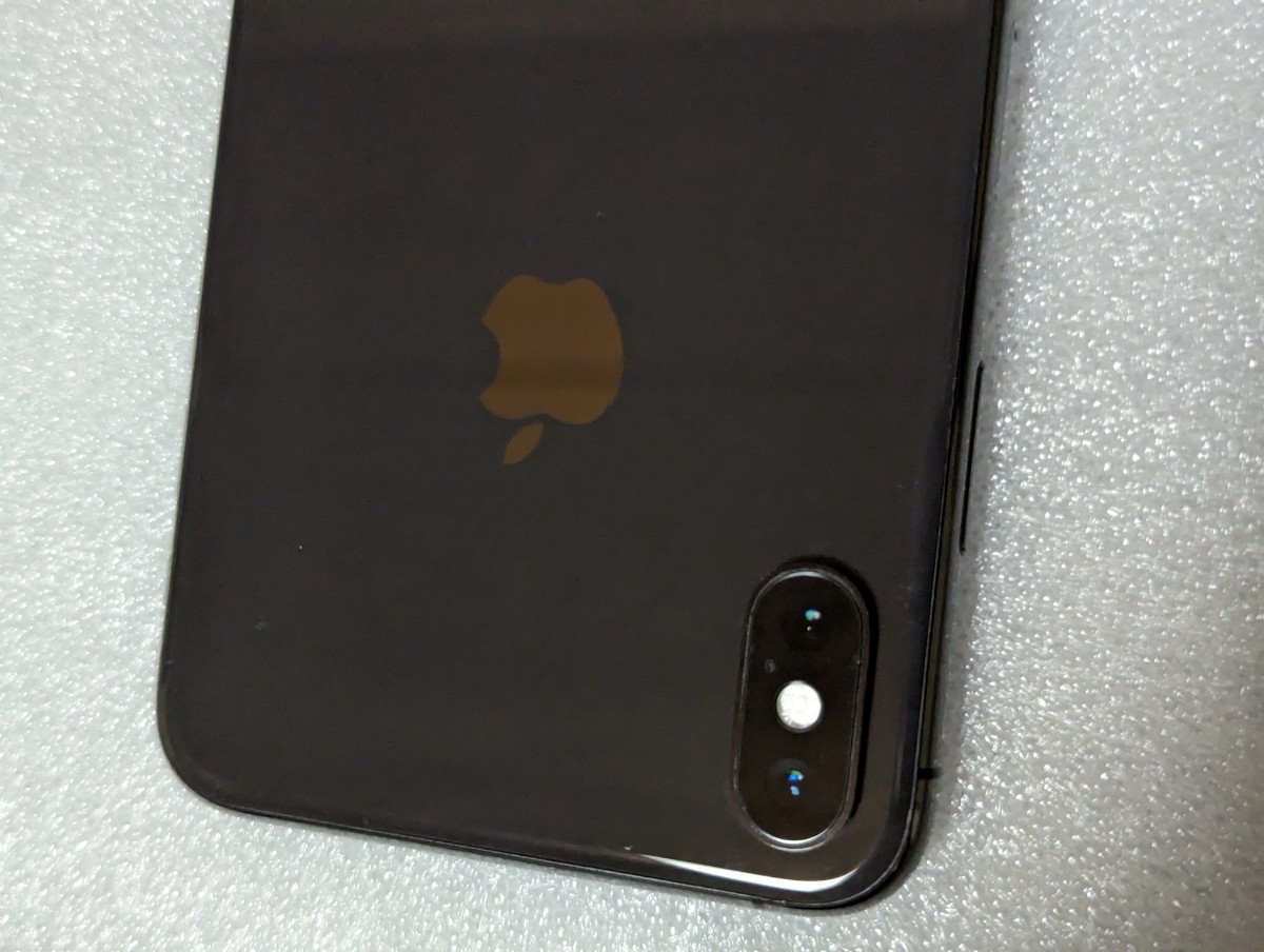 極上美品 SIMフリー iPhone XS MAX 64GB スペースグレイ バッテリー