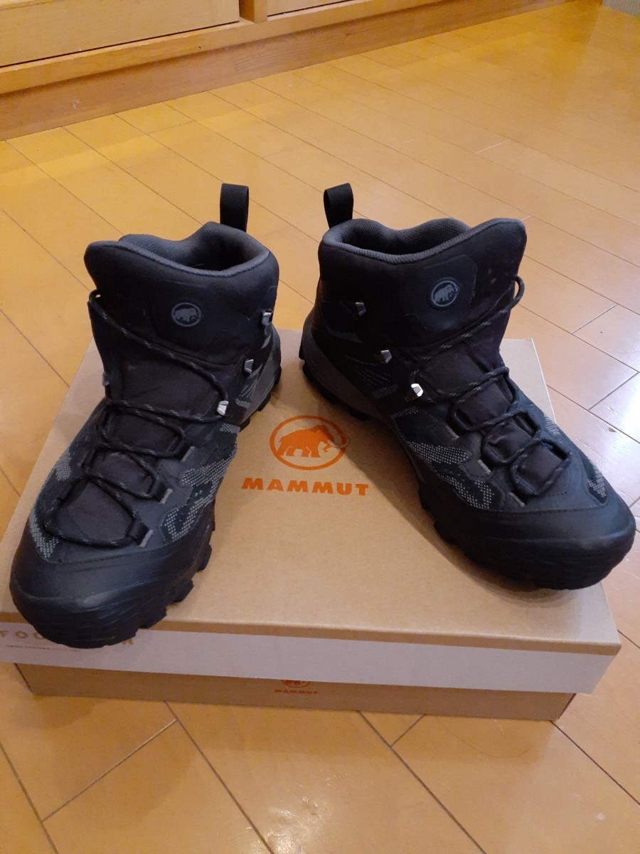 マムート MAMMUT トレッキングシューズ ハイカット 登山靴 27.5cm　Ducan Mid GTX ゴアテックス GORE-TEX THE NORTH FACE SALOMON_画像1