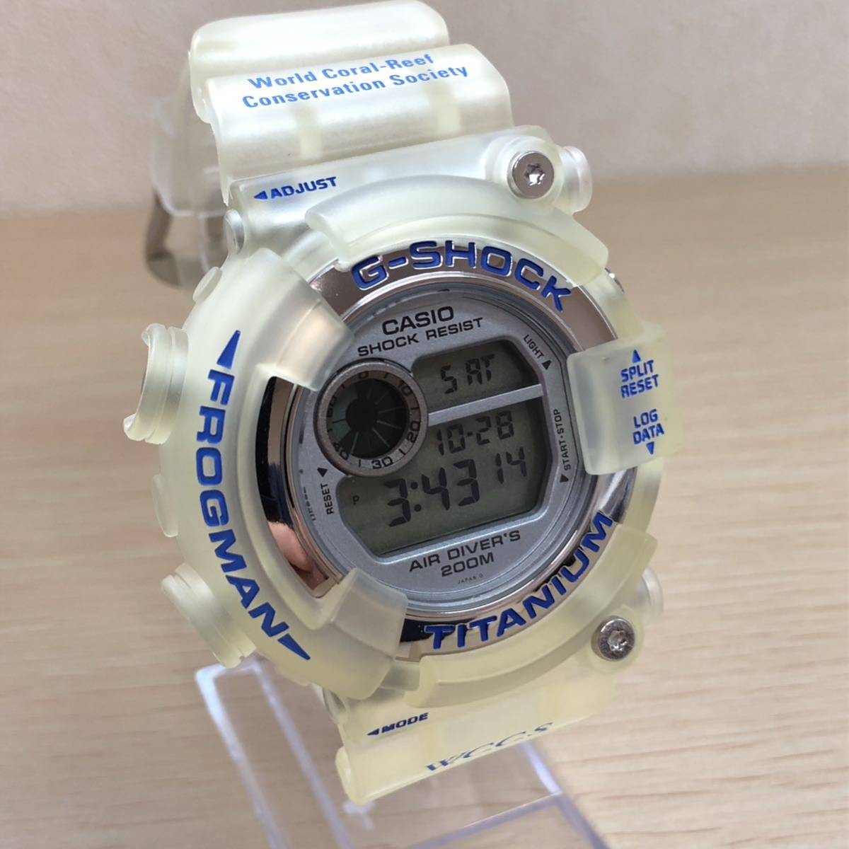 CASIO カシオ G-SHOCK FROGMAN フロッグマン DW-8200WC-2T WCCS_画像3