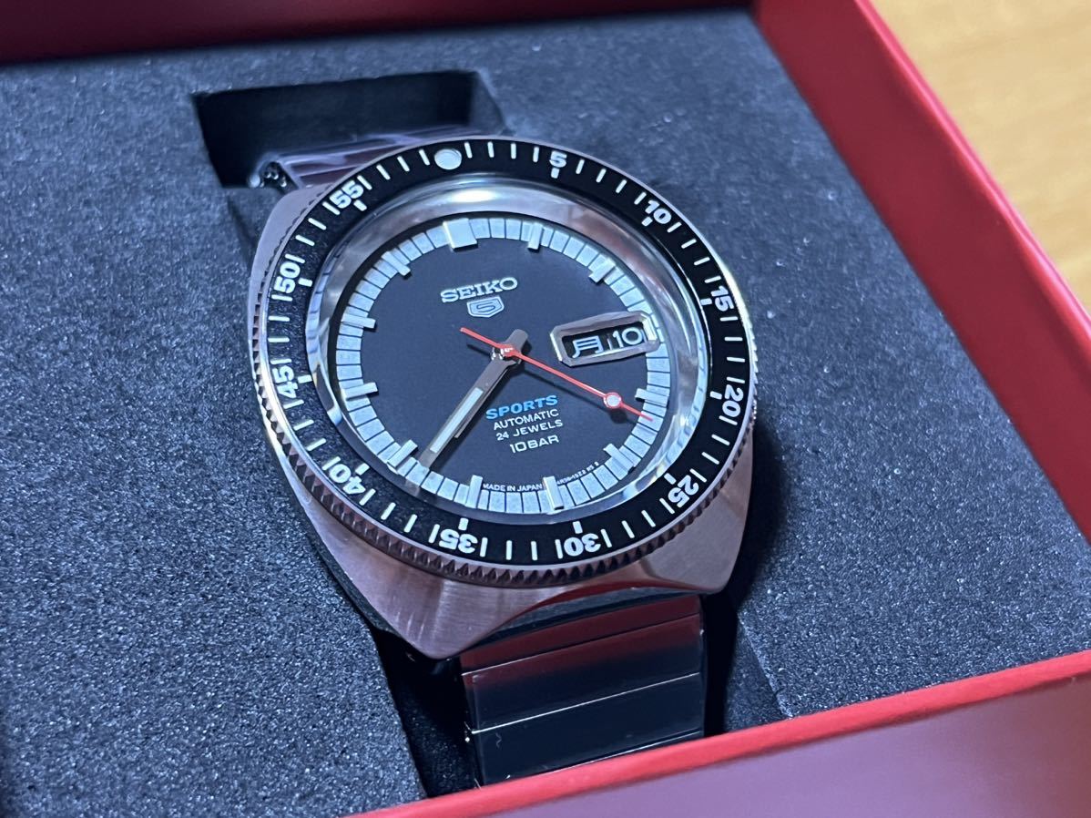 新品未使用 セイコー5スポーツ SBSA223 5SPORTS 復刻 55周年記念限定