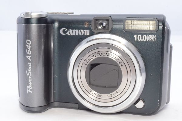 CANON キャノン PowerShot A640 デジタルカメラ 単三電池で動作 #E0012310009Y