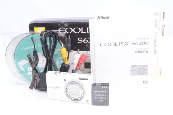 NIKON ニコン Coolpix S6200 デジタルカメラ #E0012310018Y