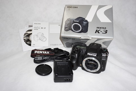 ★良品 ペンタックス 【 PENTAX K-3 】 ボディ Kマウント仕様 ブラック 一眼レフ カメラ 中古_画像1