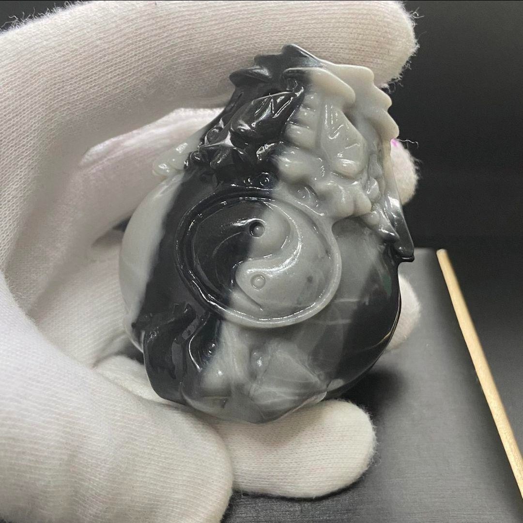 462 特注太極石 中サイズ 陰陽 龍亀 60 4×50 7×44|Yahoo!フリマ 462 特注太極石 中サイズ 陰陽 龍亀 60 4×50 7×44|Yahoo!フリマ