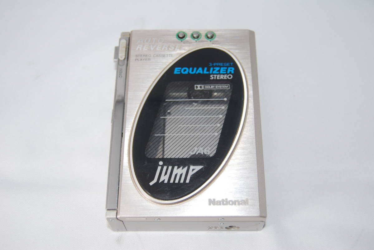 ★貴重★通電OK★ National ナショナル jump ポータブル カセットプレーヤー RQ-JA6 #SA-314_画像1