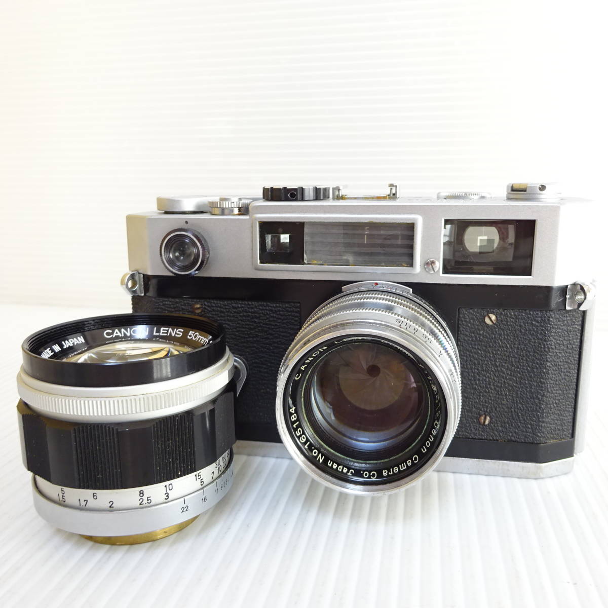 【横浜/2170665/mrrz】Canon 7s フィルム一眼カメラ 動作未確認 60サイズ発送同梱不可