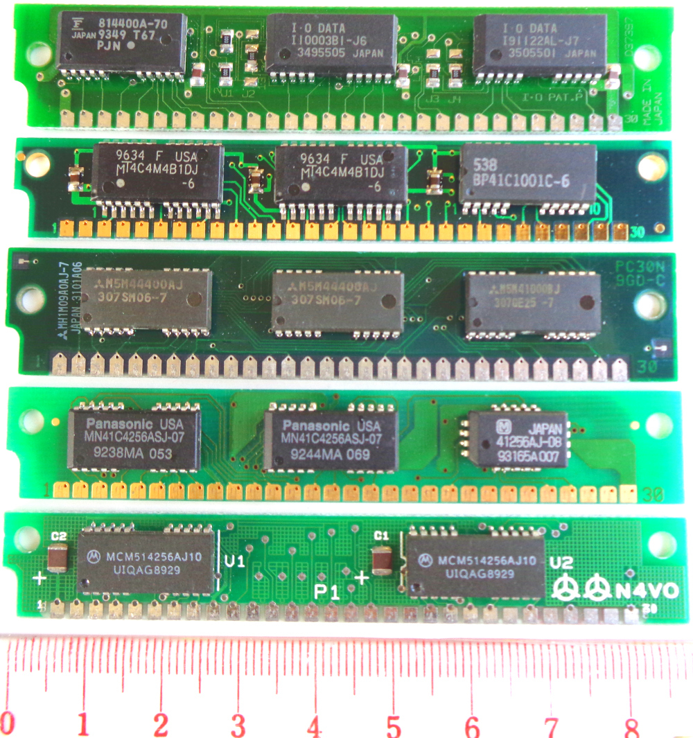  новый старый товар память 1MB simm 30pin, etc разнообразные 
