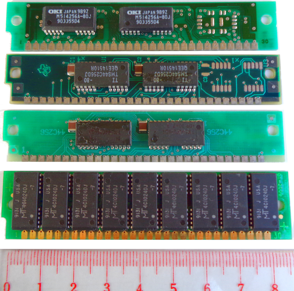  новый старый товар память 1MB simm 30pin, etc разнообразные 