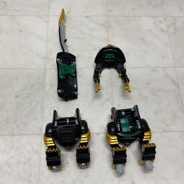 1円〜 バンダイ 獣拳合体シリーズSP 獣拳戦隊ゲキレンジャー リンライオン＆リンカメレオンセット_画像3