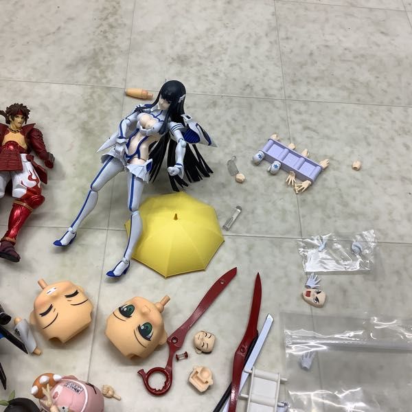 1円〜 訳あり ジャンク figma等 雪ミク、戦国BASARA 真田 幸村、伊達 政宗、化物語 八九寺 真宵 他_画像3