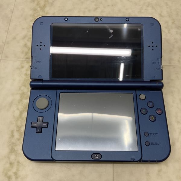 1円〜 動作確認/初期化済 箱無 newニンテンドー3DS LL RED-001 本体