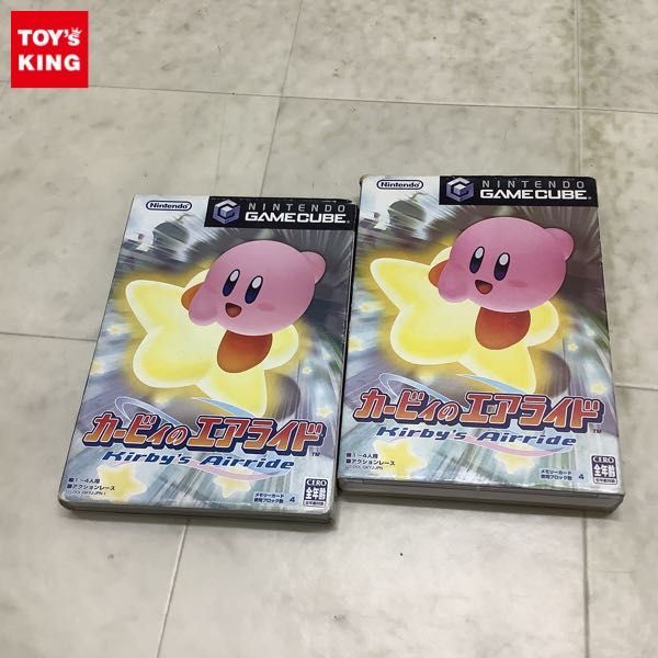 1円〜 欠品 ニンテンドー ゲームキューブ ソフト カービィのエアライド 2点_画像1