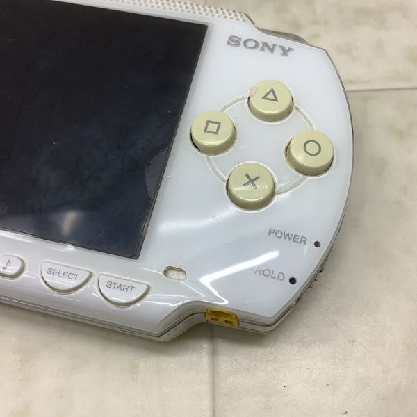 1円〜 動作確認/初期化済 箱無 PSP 本体 PSP3000 ONE PIECE 麦わらの