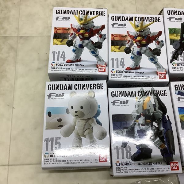 1円〜 FW GUNDAM CONVERGE ビルドバーニングガンダム V2バスターガンダム ベアッガイF ファミリー グリモワ 他_画像2