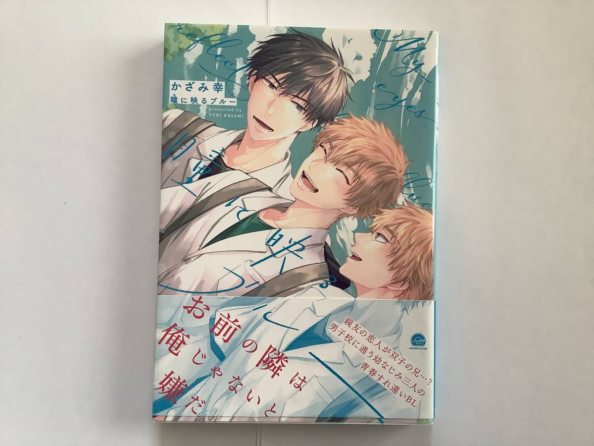 「瞳に映るブルー」かざみ幸 即購入OK、合計3〜4冊同封OK(送料込の本は同封不可) の画像1