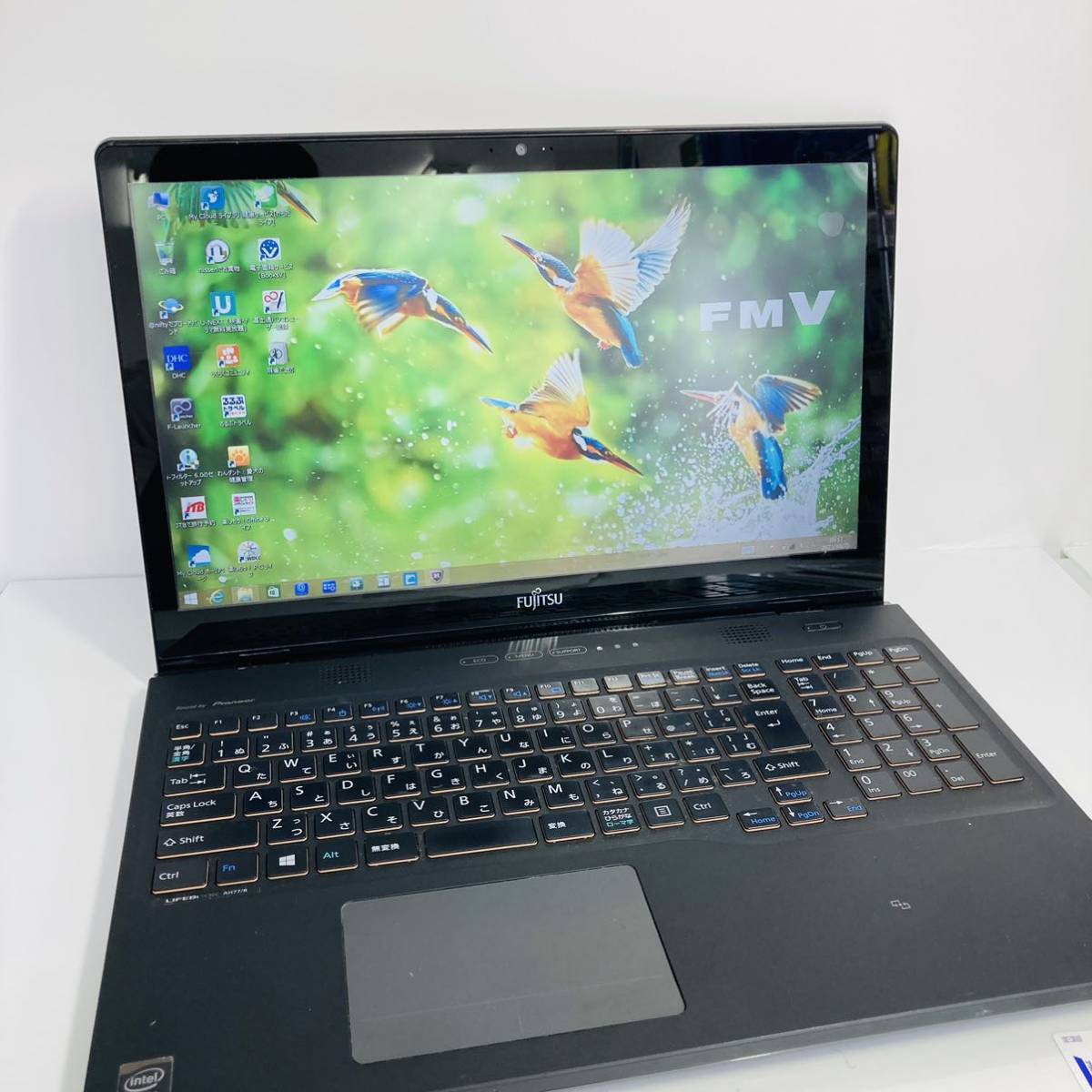  第4世代 富士通 LIFEBOOK AH77/R/Core i7 2.30GHz/8GB/1TB/BD/無線/Bluetooth/タッチパネル/カメラ/ Win8/ブラック 1円スタート_画像1