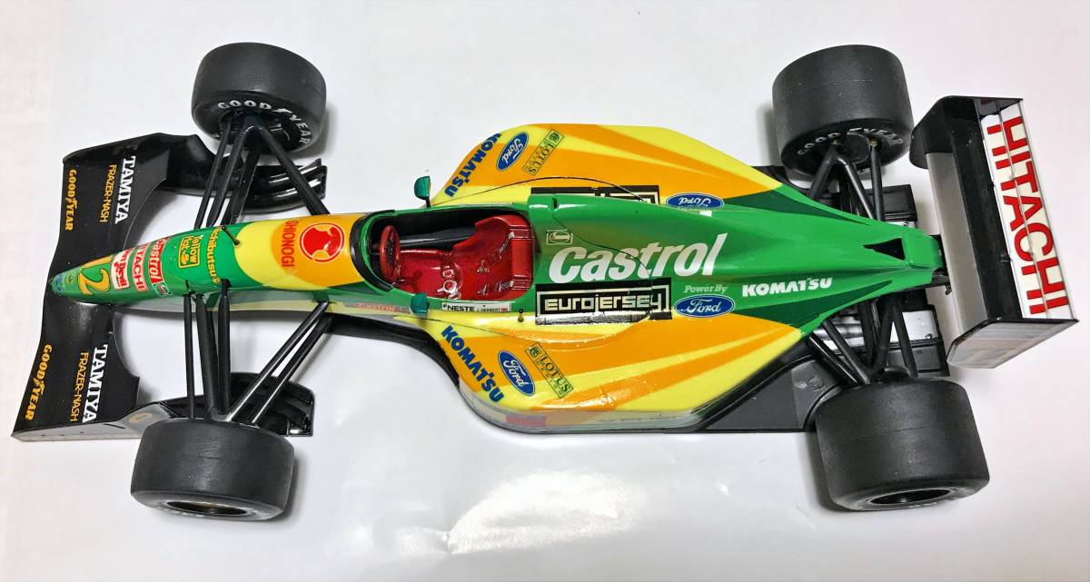 Tamiya 1/20 Lotus 107 FORD塗成品（垃圾）    原文:タミヤ 1/20　ロータス107　FORD　 塗装済み完成品 （ジャンク）