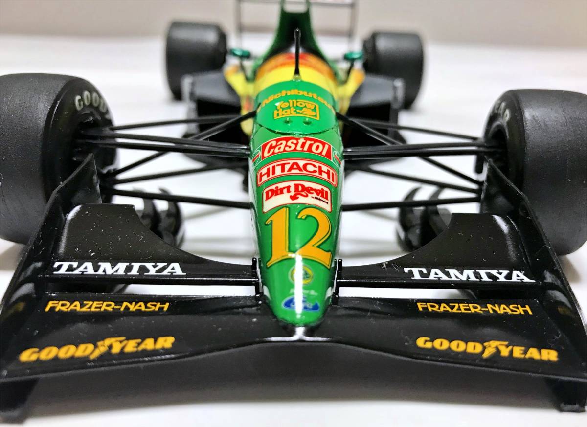 Tamiya 1/20 Lotus 107 FORD塗成品（垃圾） 原文:タミヤ 1/20　ロータス107　FORD　 塗装済み完成品 （ジャンク）