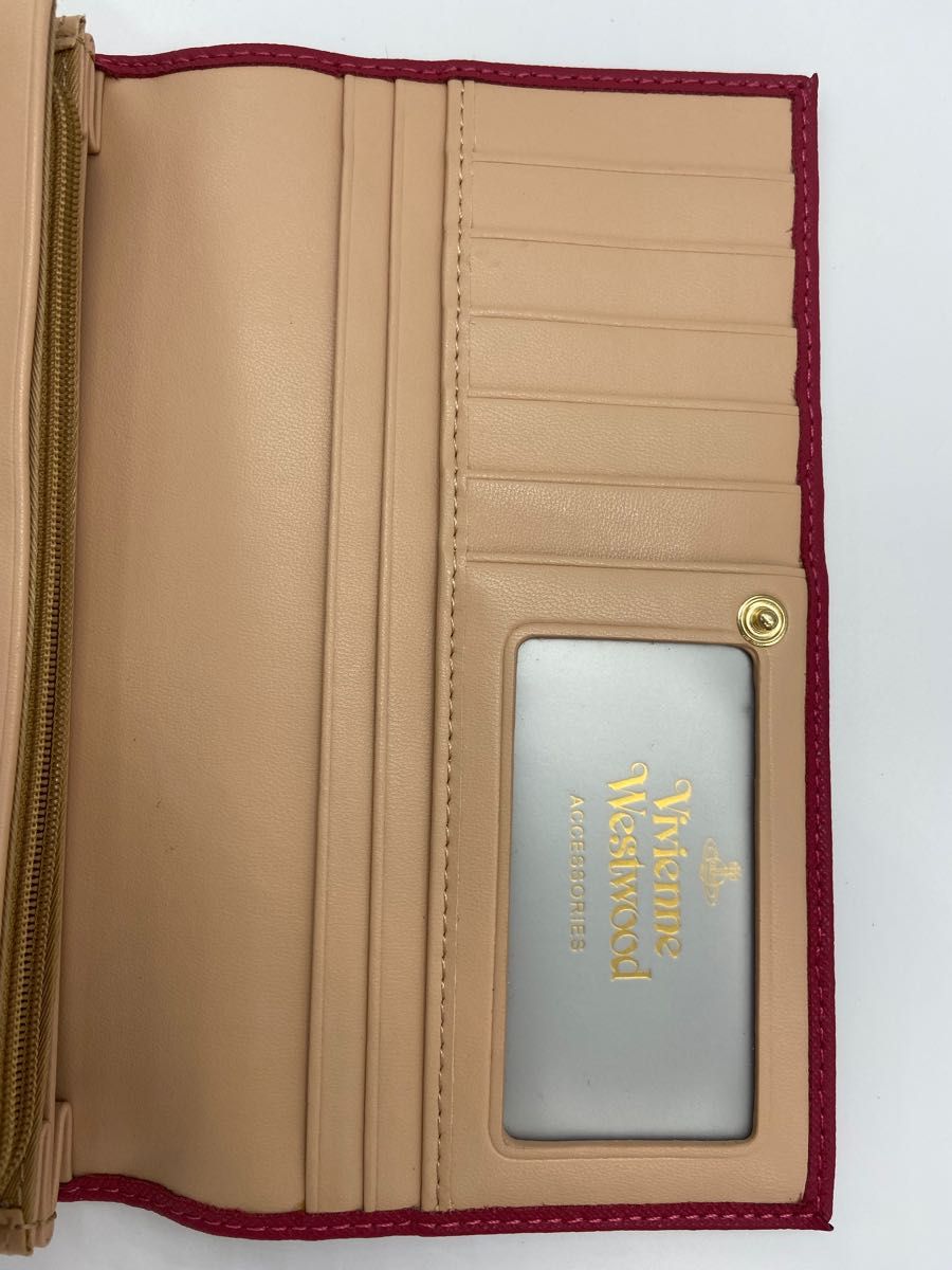 ★新品★Vivienne Westwood ヴィヴィアンウエストウッド 長財布 64vv406 ピーチ
