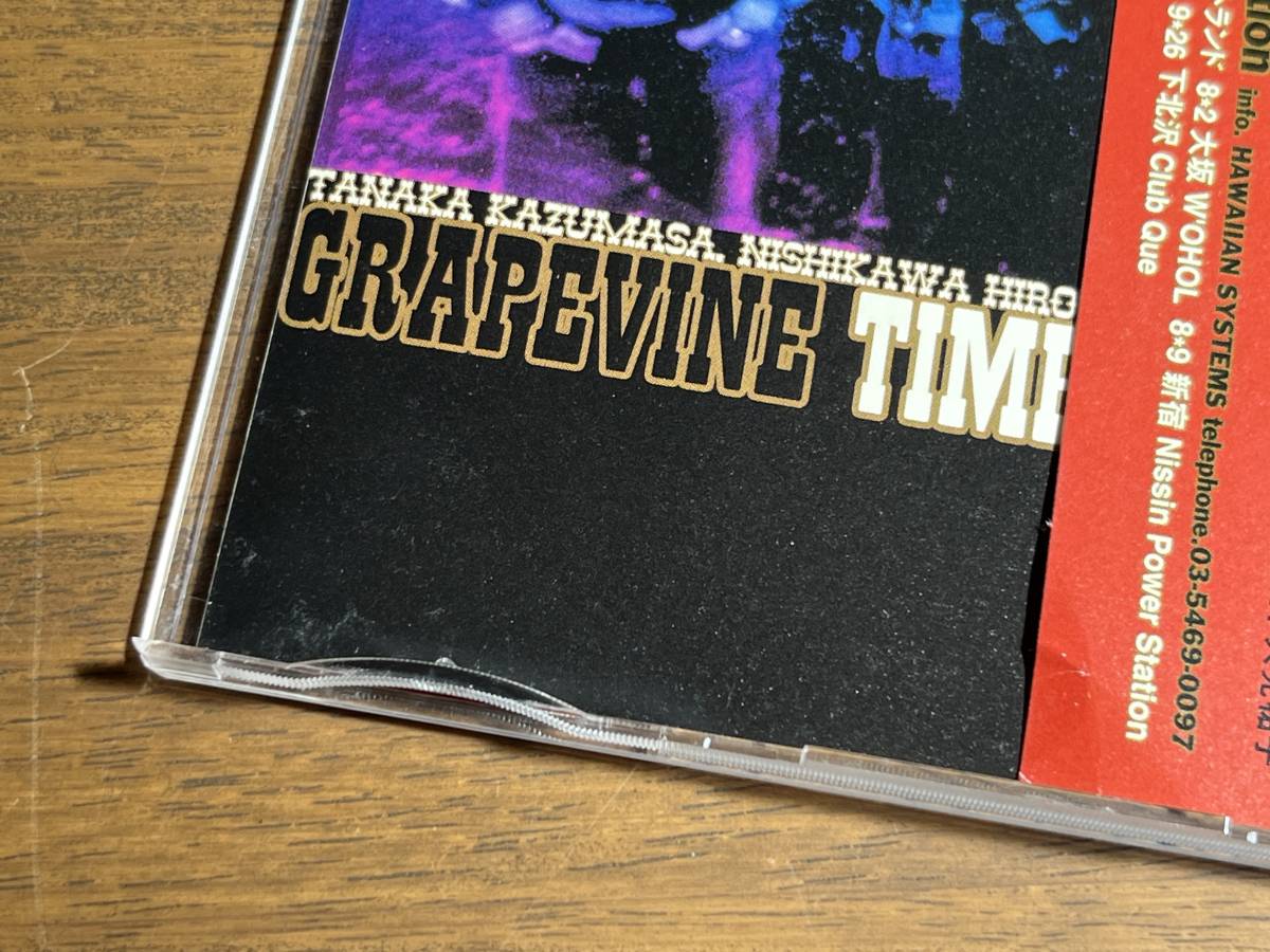 GRAPEVINE『TIME IS ON YOUR BACK』(CD) グレイプバイン_画像3
