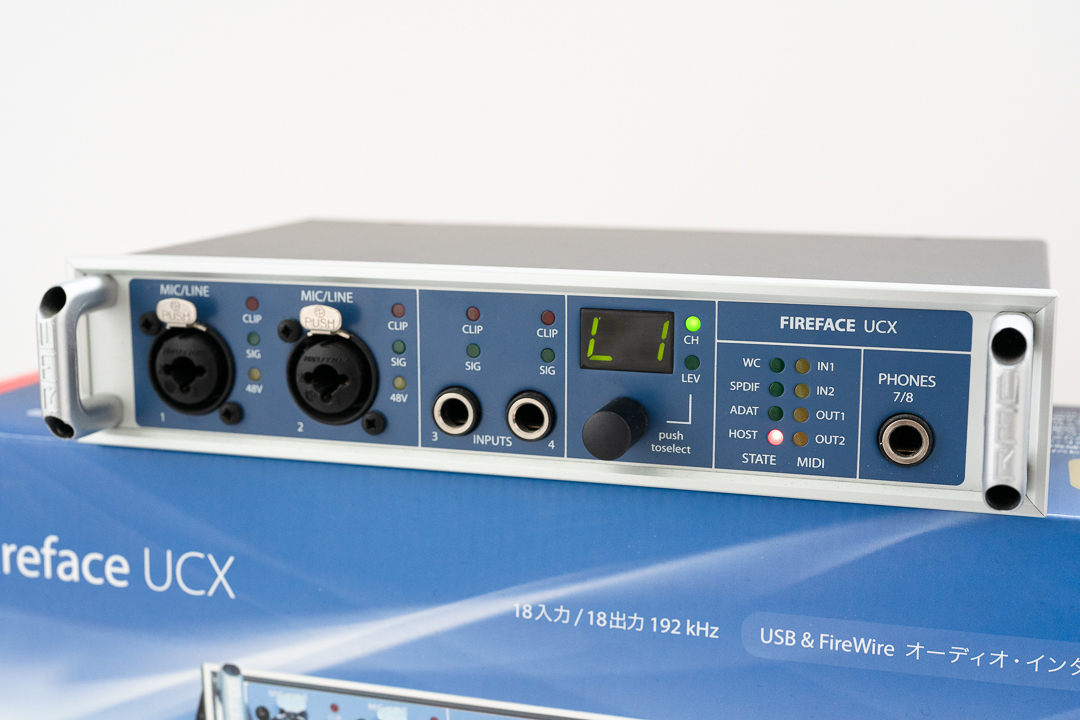 RME Fireface UCX 18 in /18 out 24bit/192kHz USB&FireWire audio interface 