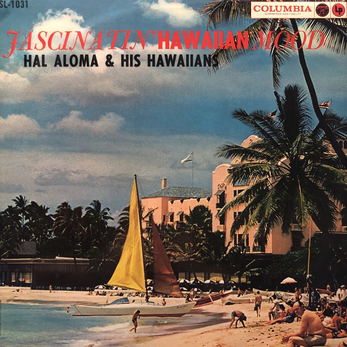 T LP Hal Aloma ハル・アロマ・ハワイアンズ 魅惑の島ハワイ FASCINATIN’ HAWAIIAN MOOD レコード 5点以上落札で送料無料_画像1