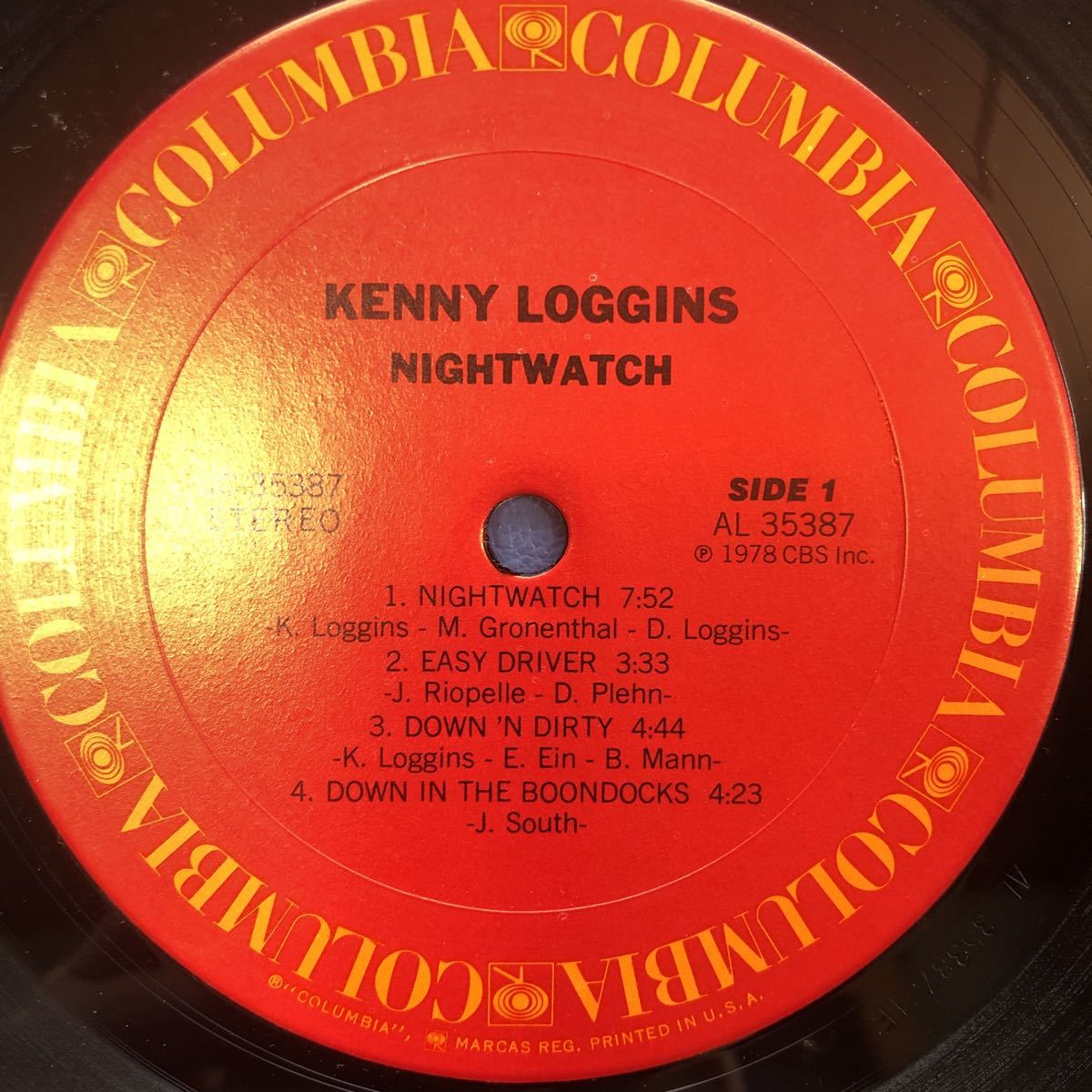 T LP ケニー・ロギンズ Kenny Loggins AOR 名盤 Nightwatch レコード 5点以上落札で送料無料_画像3