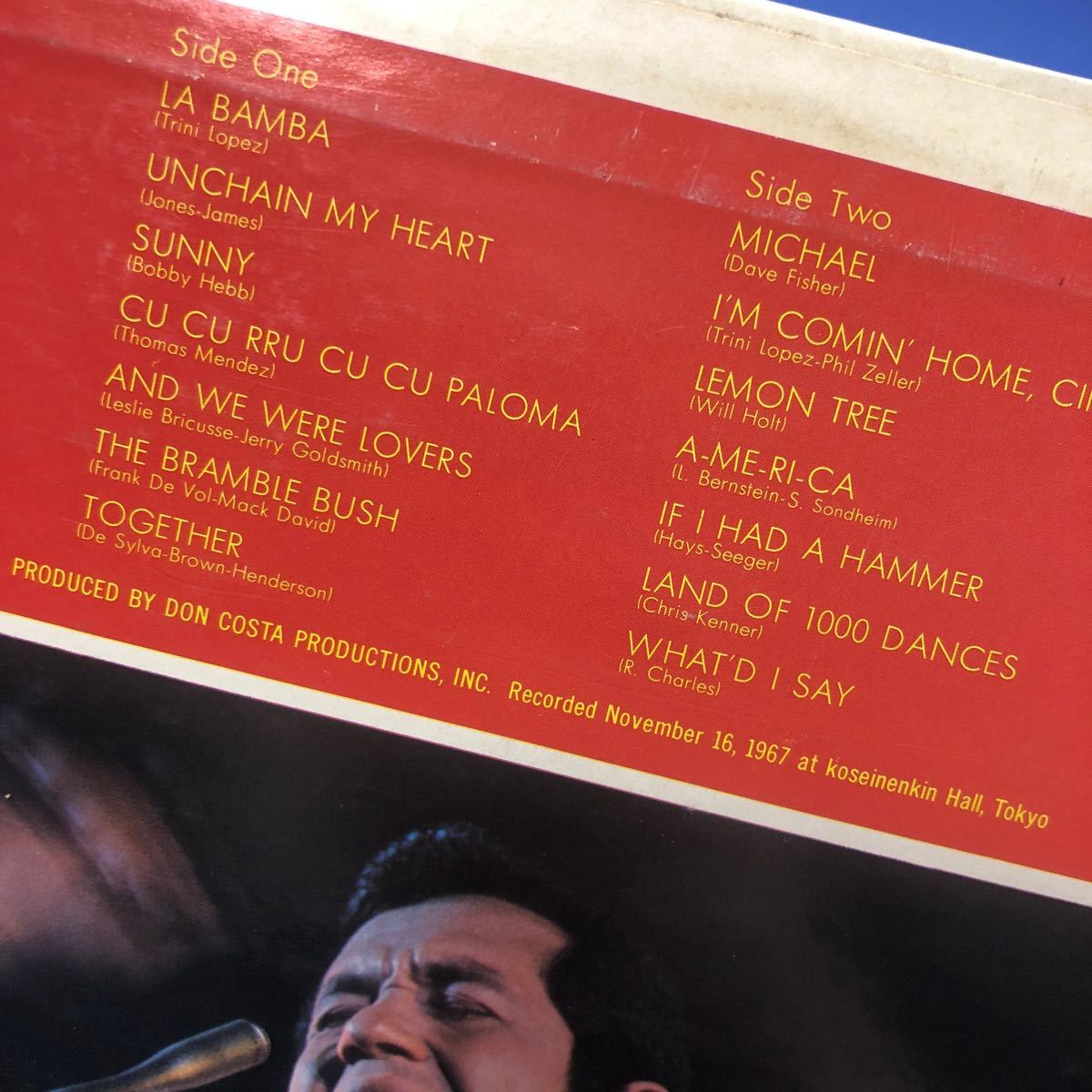 T LP トリニ・ロペス TRINI LOPEZ LIVE IN JAPAN レコード 5点以上落札で送料無料_画像2