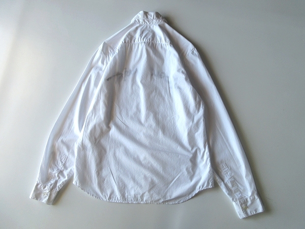 希少 初期 イタリア製 Vivienne Westwood ANGLOMANIA ヴィヴィアンウエストウッド アングロマニア ロゴプリント シャツ 48 白 オリゾンティ_画像3